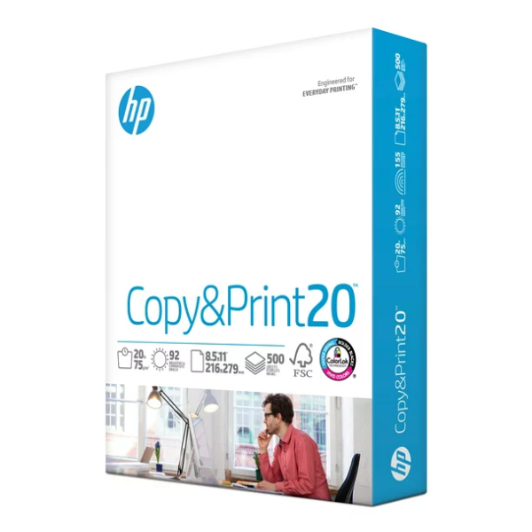 HP Printer Paper — 500 Sheets