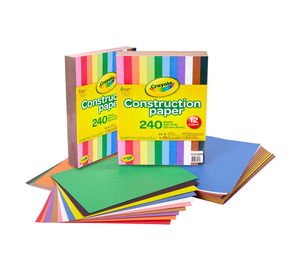 Crayola Construction Paper — 480 Sheets