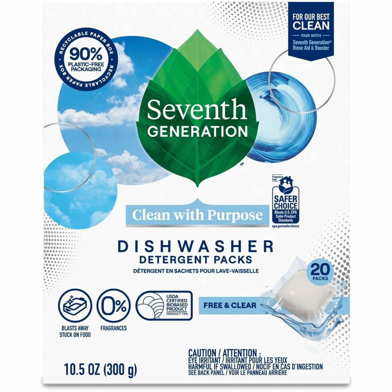 Seventh Generation Free & Clear Dishwasher Detergent