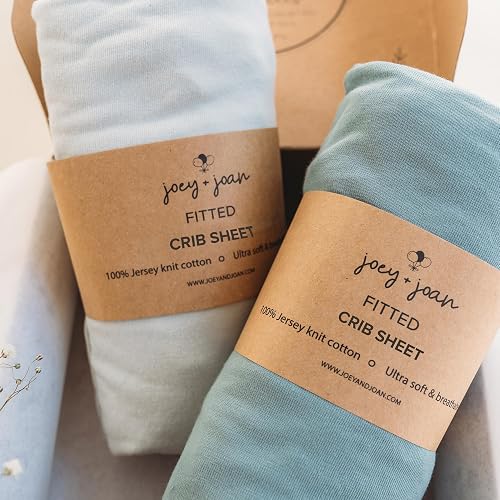 Joey + Joan Cotton Crib Sheets