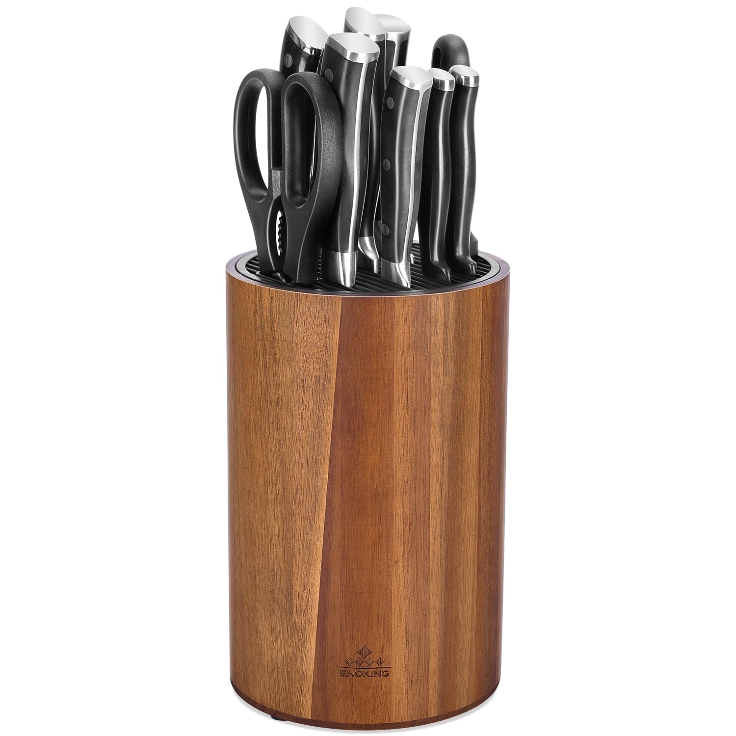 Enoking Acacia Wood Knife Holder